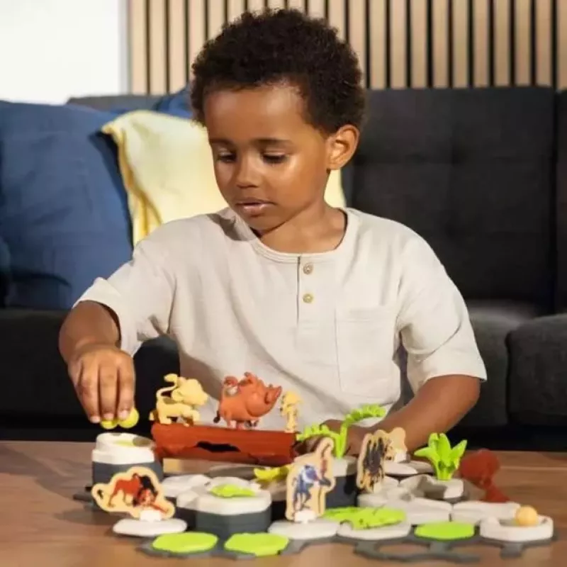 GraviTrax Junior Starter-Set Lauvu karalis, dzelzceļš