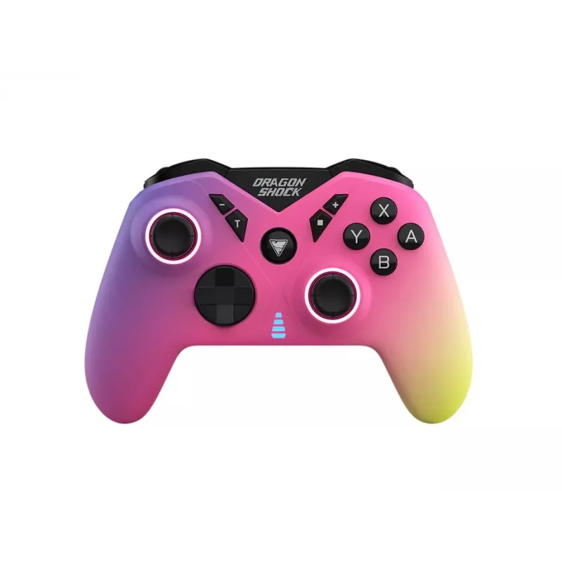 DragonShock Nebula Ultimate, spēļu kontrolieris, Nintendo Switch, D-Pad, Home poga, Start poga, Turbo poga, Multi, Bezvadu, Bluetooth