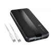 NATEC TREVI SLIM Q V2 Litija polimēra (LiPo) 10000 mAh Melns