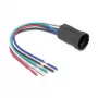 Spraudkontaktu rinda DeLOCK 90792 Elektrības vadu savienotājs 230V 24mm