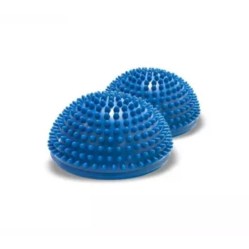 Līdzsvara un propriocepcijas sensorās puslodes Qmed DRQM3GCH101 — pāris, tehnopolimērs, Ø16 cm, maks. slodze 100 kg, zilas