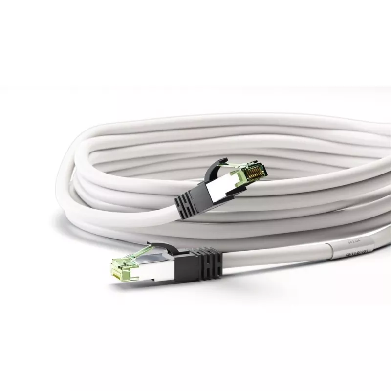 Wentronic 55127 - 5 M - Cat8.1 - S/FTP (S-STP) - RJ-45 - RJ-45 - Balta