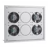 Brīvstāvošs skapja ventilatora modulis Triton RAC-CH-X04-X3 4 ventilatori, pelēks
