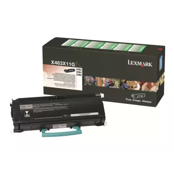 Lexmark X463X11G - Toneris melns - priekš X463de, X464de, X466de, X466dte, X466dwe