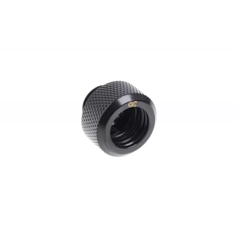 Armatūras komplekts Alphacool 17377 — misiņš, melns, augstums 16 mm, diametrs 21 mm šķidruma dzesēšanai