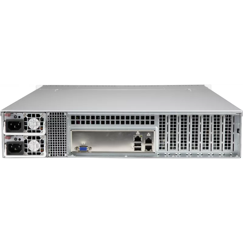 Supermicro CSE-LA25TQC-R609LP datora korpuss Rack Melns 600 W