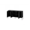 Cama VERA kumode 150x40x80 melns matēts