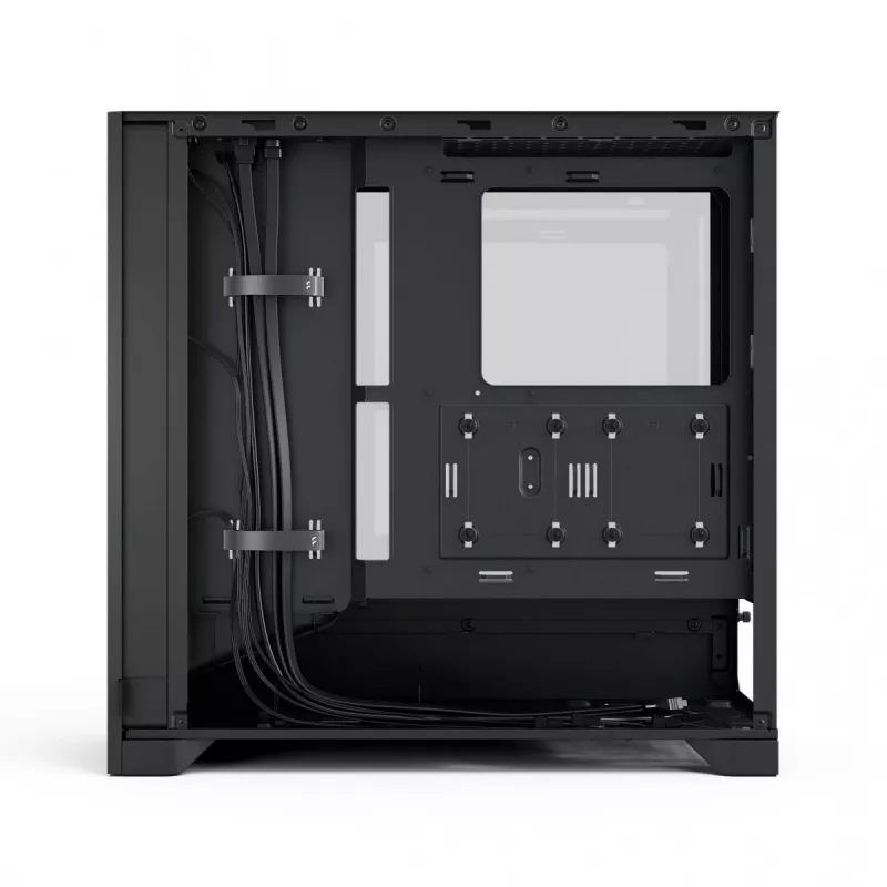 PC korpuss Fractal Design Pop 2 Air Melns TG Midi Tower — ATX, 3x 120 mm priekšējie ventilatori, atbalsta 2,5 collu un 3,5 collu diskus