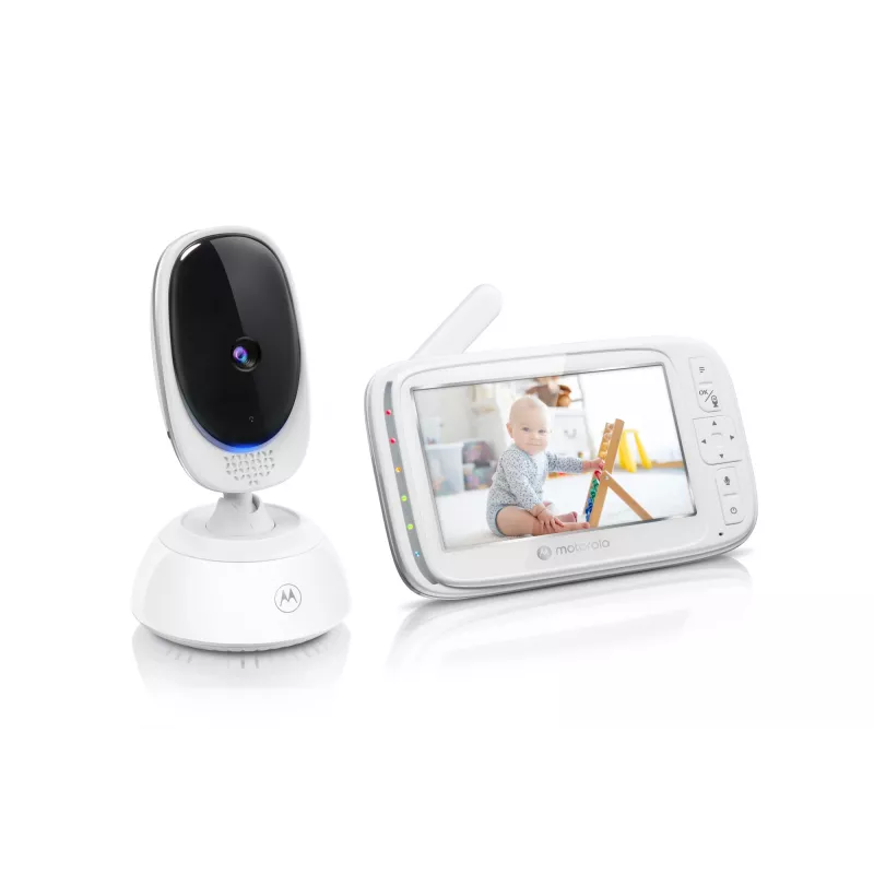 Video mazuļu monitors MOTOROLA VM75 ar 5,0 collu ekrānu un nakts redzamību