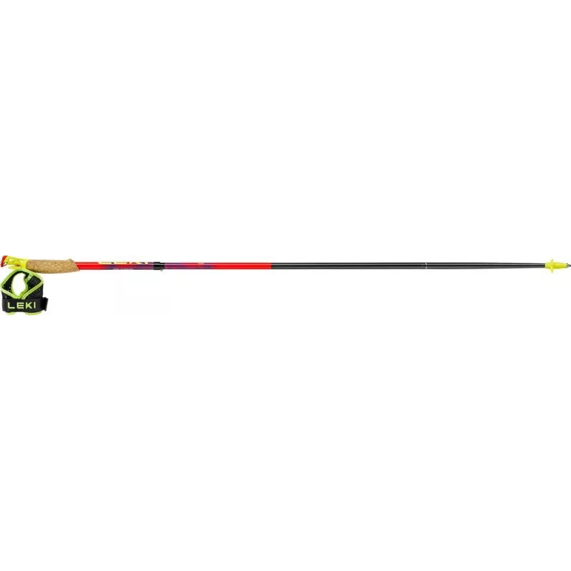 Pārgājienu nūjas Leki TRL Ultratrail FX One 115 cm, sarkanas