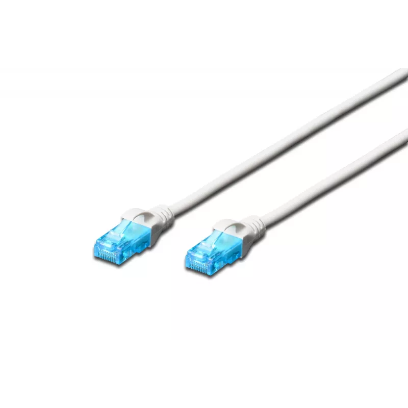 CAT 5e U-UTP savienojuma kabelis 0,5 m balts