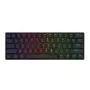 Mehāniskā spēļu tastatūra SAVIO MelnsOUT X2 PEACH — 61 taustiņu 60% QWERTY, RGB LED, hot-swap, USB Type-A/Type-C, noņemams kabelis