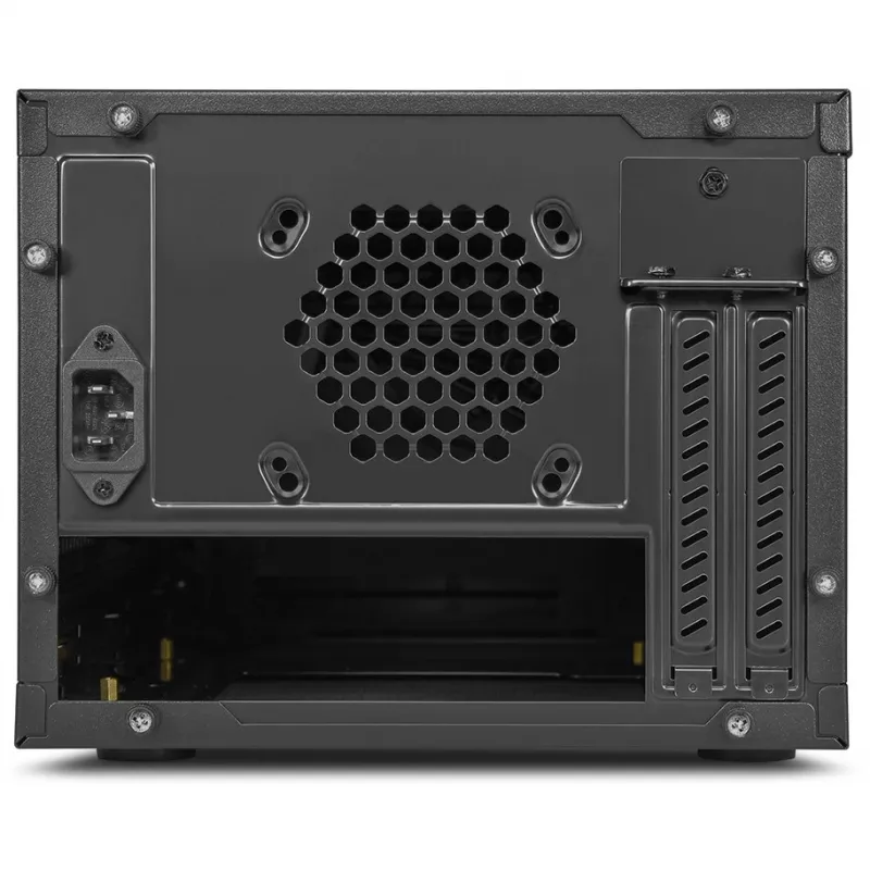 PC Case Sharkoon SHARK ZONE C10 Mini-ITX Melns, dzeltena