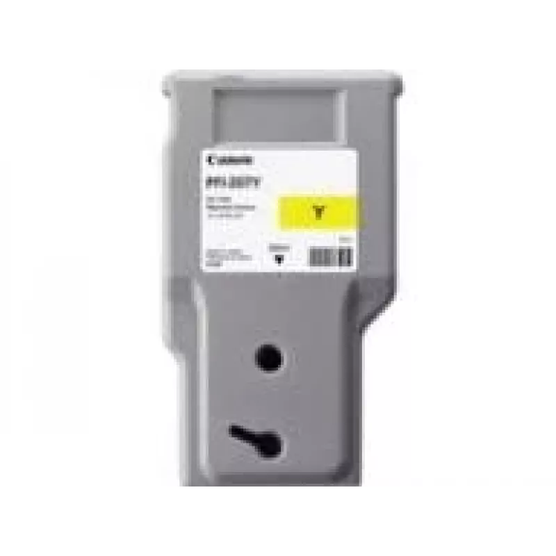 Canon PFI-207 Y tintes kasetne 1 gab. Oriģināls Dzeltena