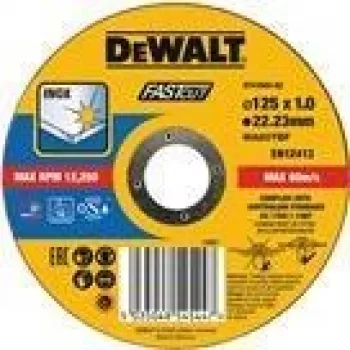 DeWALT DT43902-QZ - Griešanas disks - metālam, betonam - 125 mm (DT43902-QZ)