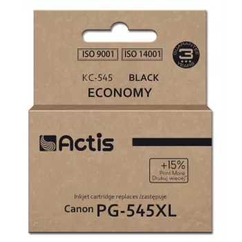 Actis KC-545 tinte (aizstāj Canon PG-545XL; Supreme; 15 ml; 207 lpp.; melna).