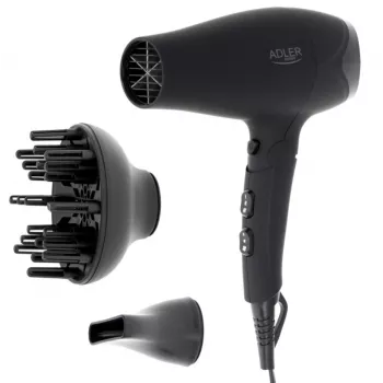 Adler AD 2267 matu žāvētājs melns, 2500 W