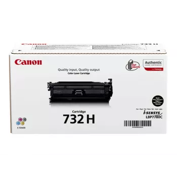 Canon 732H tonera kārtridžs 1 gab. Oriģināls Melns