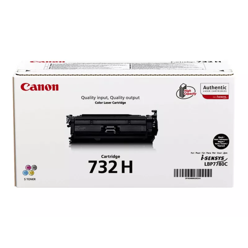 Canon 732H tonera kārtridžs 1 gab. Oriģināls Melns