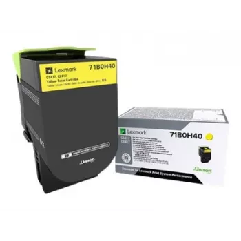 Toner Lexmark TONER REGULAR OPEN dzeltena CRTG 71B0H40 3000 lapas