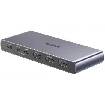 4K HDMI / USB-C pārslēdzējs 4-in-1 izeja no Unitek V1313AGY01-EU