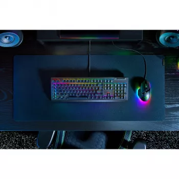 Razer MelnsWidow V4 X tastatūra, spēlēm, USB, QWERTZ, vācu, melna