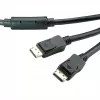 DisplayPort kabelis VALUE 14.99.3496 20 m Melns