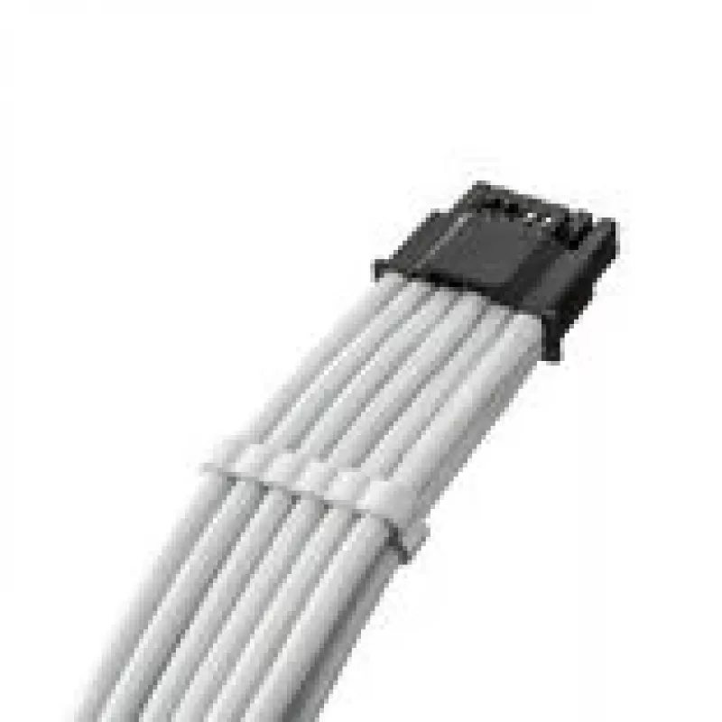 CableMod Universal Pro ModMesh 16‑Pin to 16‑Pin Sleeved kabelis StealthSense, 60 cm, balta