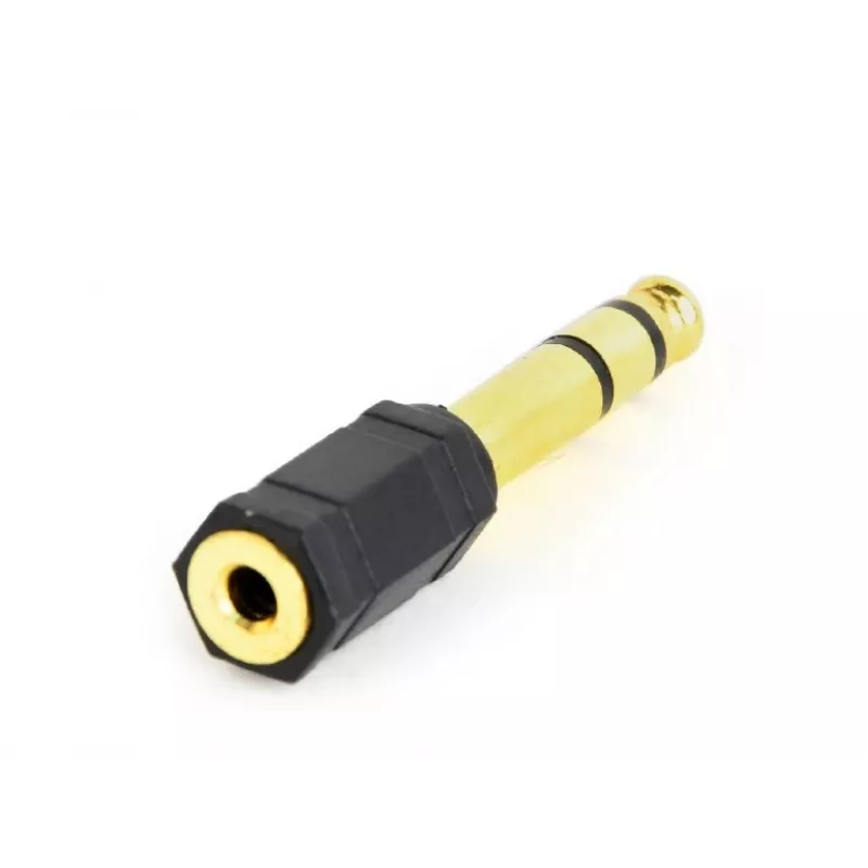 Cablexpert | 6,35 mm uz 3,5 mm stereo audio adaptera spraudnis | A-6.35M-3.5F | 6,35 mm (vīrišķais) | 3,5 mm (sieviešu)