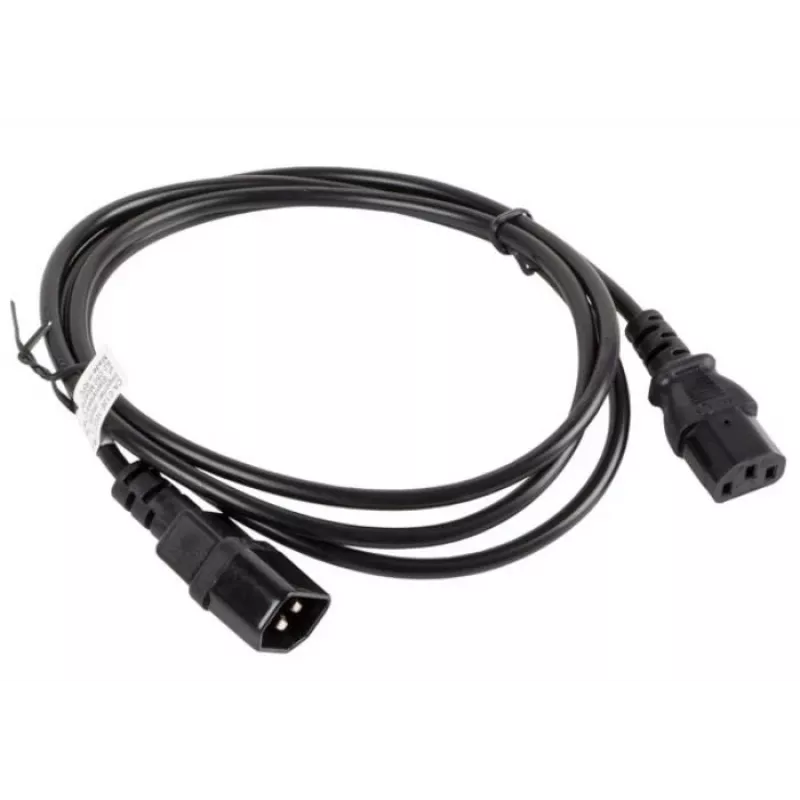 Strāvas kabelis Lanberg CA-C13E-10CC-0018-BK melns 1,8 m