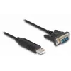 DeLOCK USB 2.0 uz seriālā RS-232 adapteris 50 cm FTDI Melns