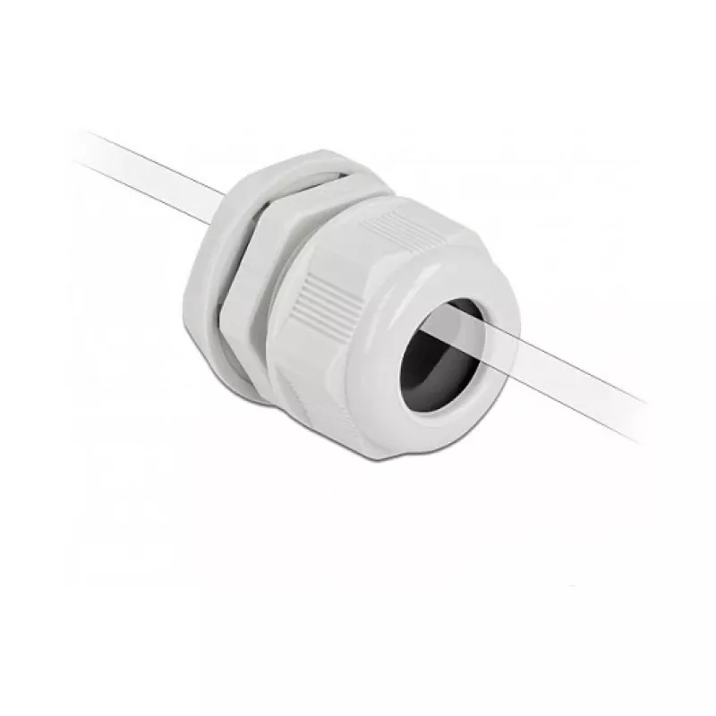 Kabeļa blīvslēgs DeLOCK 60386 Pelēks Plastmasa 2 gab.