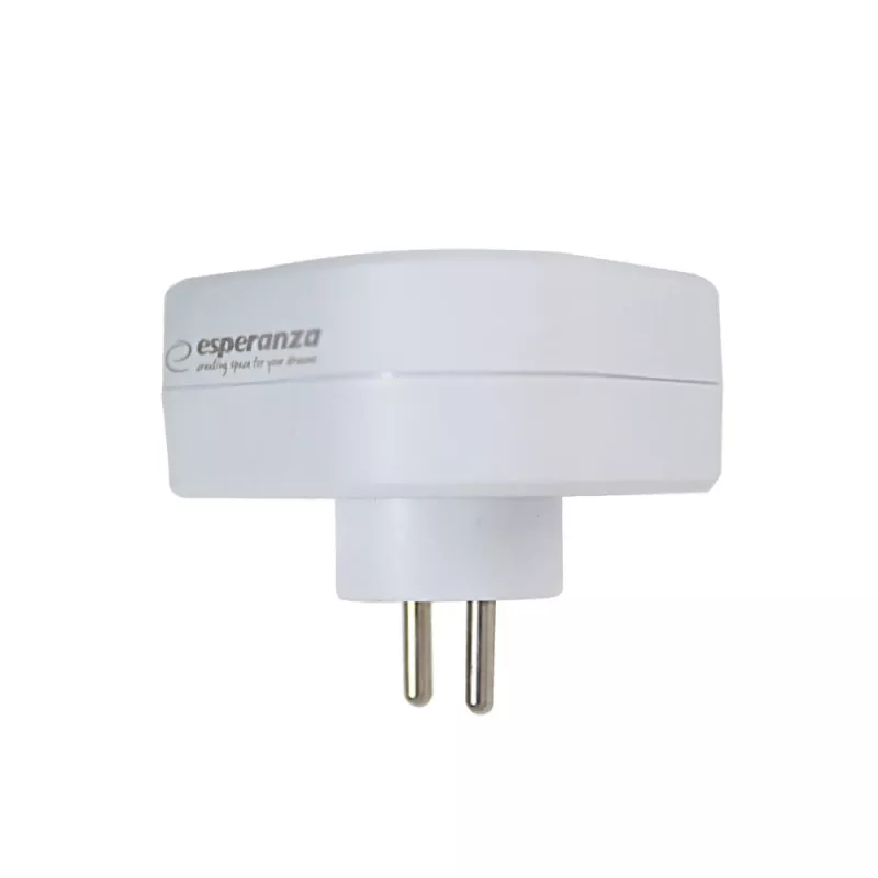 Esperanza ELK303W elektrības sadalītājs, 3 ligzdas, balts