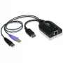 ATEN USB - DisplayPort uz Cat5e/6 KVM adaptera kabelis (CPU modulis)