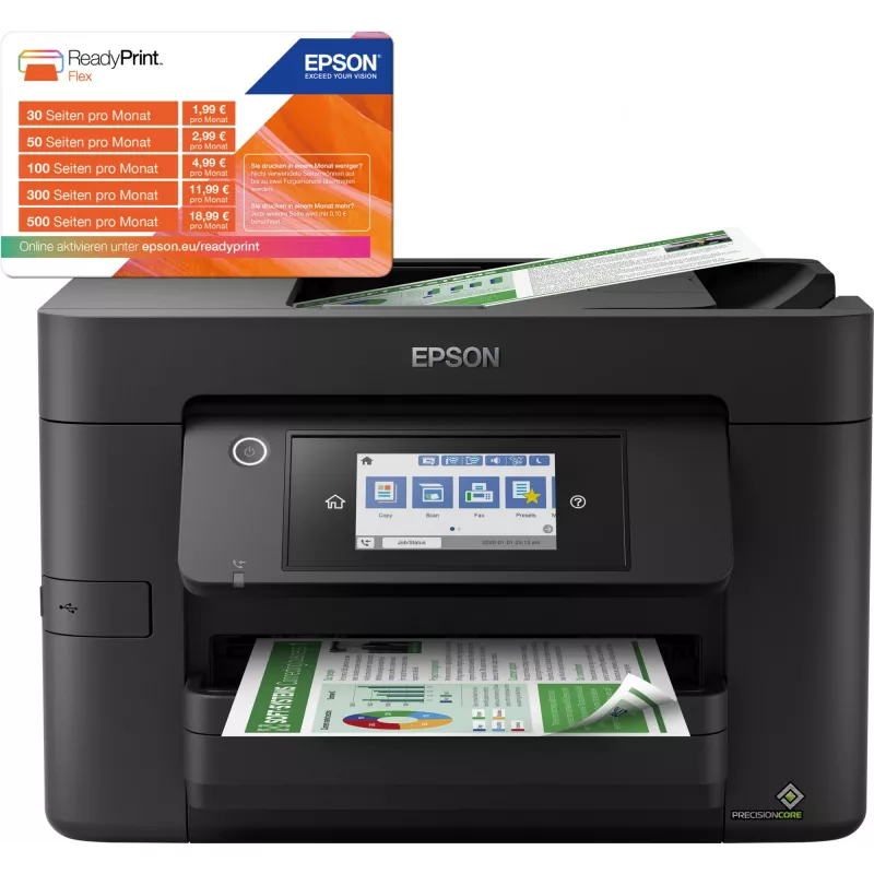 Epson WorkForce Pro WF-4825DWF tintes printeris A4 4800 x 2400 DPI 25 lpp./min Wi-Fi