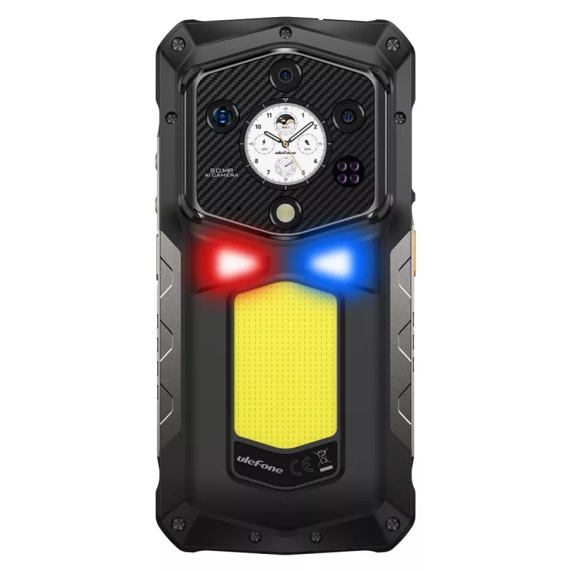 Smartphone UleFone Armor 29 Ultra 5G 6.58 inch 16GB/1TB Melns, Energy class A