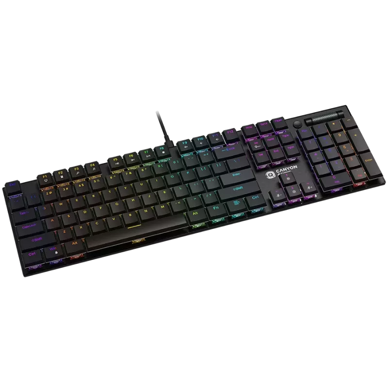 CANYON tastatūra Cometstrike GK-55 EN/RU Vadu