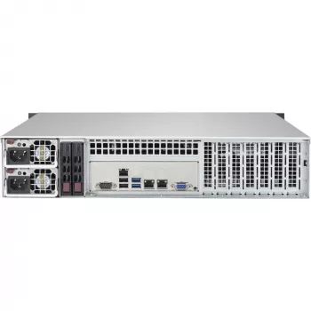 Servera korpuss Supermicro CSE-825MBTQC-R802LPB Rack melns