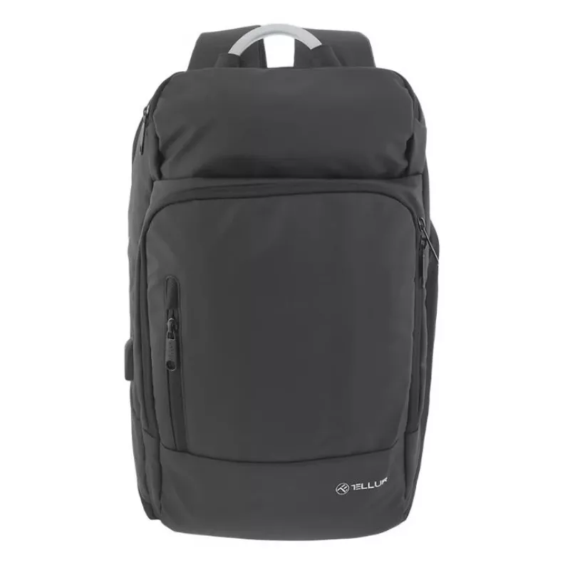 Mugursoma Tellur Notebook 17.3 collu Business L ar USB portu, melnā krāsā