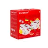 Bļodu komplekts OURSSON BS4781RC/DC apaļas keramiskas 3L baltas 2 gab.