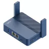 Portatīvais maršrutētājs Cudy TR3000 AX3000 Wi‑Fi 6, Gigabit Ethernet WAN/LAN, USB-A, ārējās antenas, zils