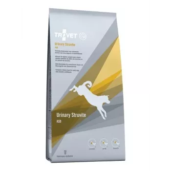 Sausā suņu barība TROVET Adult 12,5 kg — vista, proteīns 23,5%, tauki 18,5%, pieaugušiem suņiem, palīdz novērst struvīta akmeņus