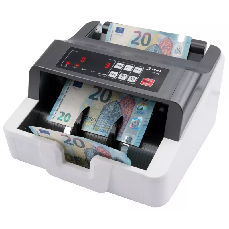 Banknošu skaitīšanas mašīna Olympia NC 451