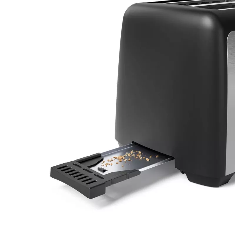 Tristar Toasteris | BR-1058 | Jauda 800 W | Slotu skaits 2 | Korpusa materiāls Plastmasa | Sudraba