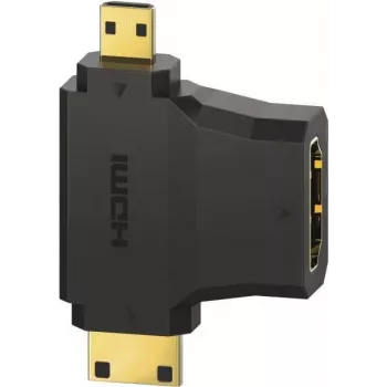 Hama 00305020 HDMI kabelis HDMI Type A (Standard) HDMI Type C/HDMI Type D Melns