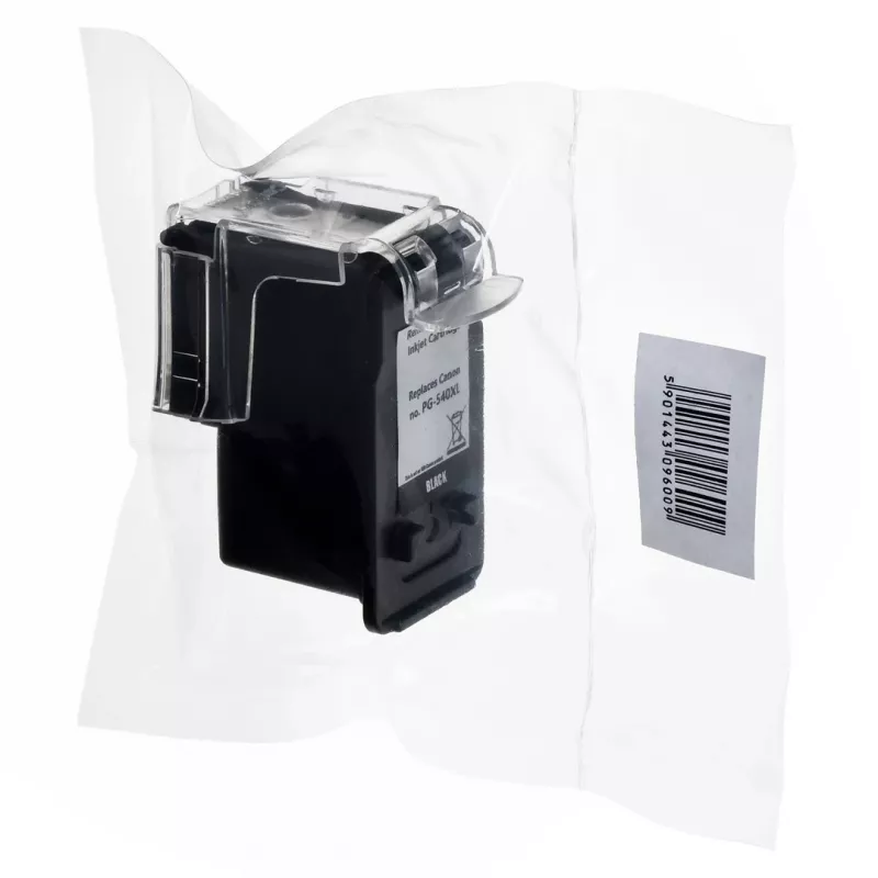 Tintes kasetne Superbulk aizvietotāja Canon PG-540XL, melna, 25 ml, MPN B-C540