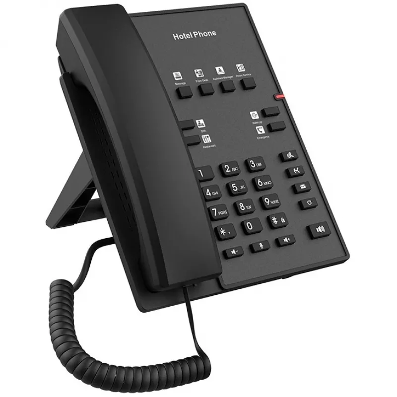 IP telefons Fanvil H1 Melns 2 līnijas