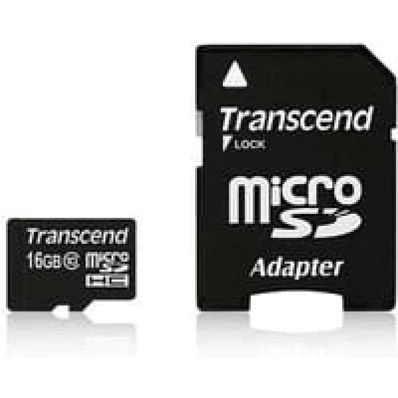 Zibatmiņa Transcend 16GB MicroSDHC UHS-I TS16GUSDU1
