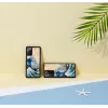 Aizsargtelefona maciņš iKins Samsung Galaxy Note 20 ar Great Wave dizainu