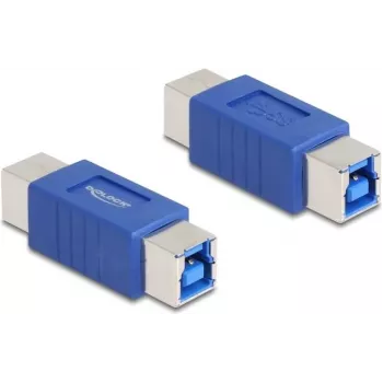 DeLOCK 67228 savienotāju adapteris USB Type-B zilā krāsā